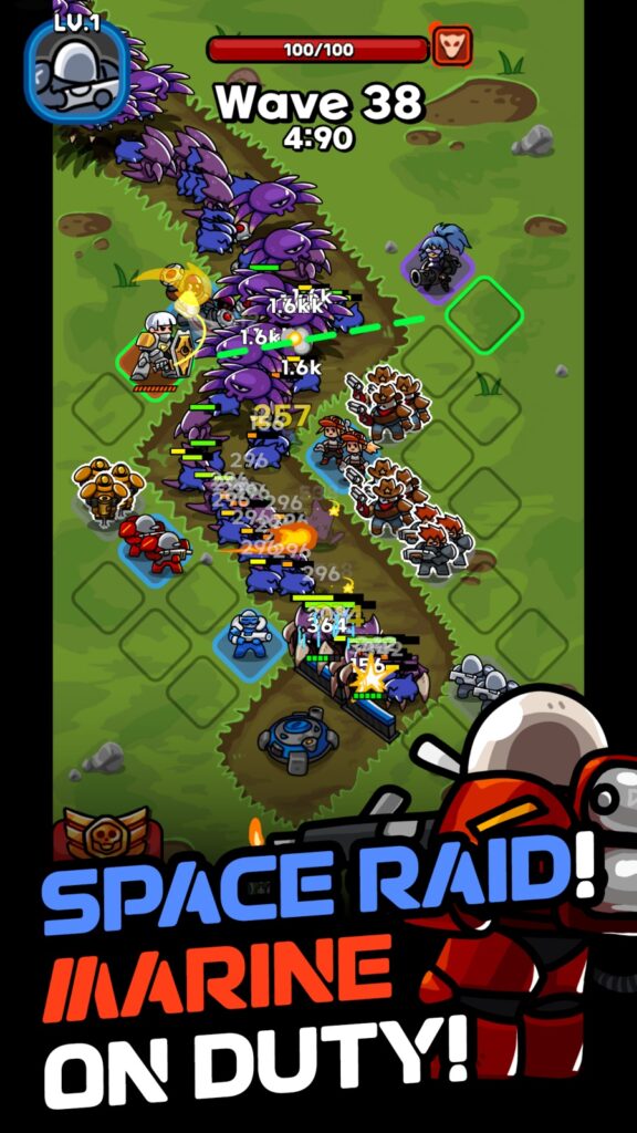 Super Marine Defense เกมมือถือป้องกันฐานสุดเดือดในฐานะผู้บัญชาการ Marine Legion 3 Super Marine Defense