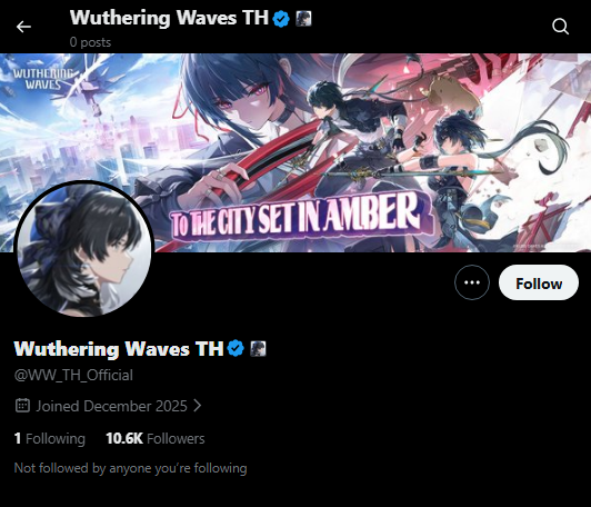 Wuthering Waves X TH Live