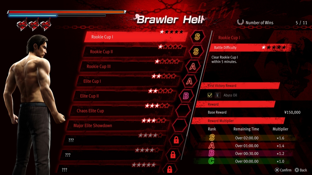 Yakuza Kiwami 3 & Dark Ties แนะนำรายละเอียดของ Bad Boy Dragon และสโมสรต่อสู้ใต้ดิน