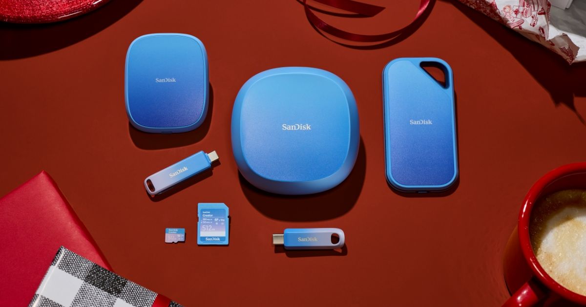 “Share Joy, Share Storage” — ไอเดียของขวัญจาก Sandisk สำหรับทุกโมเมนต์แห่งความสุขในช่วงเทศกาล 1 “Share Joy, Share Storage” — ไอเดียของขวัญจาก Sandisk สำหรับทุกโมเมนต์แห่งความสุขในช่วงเทศกาล