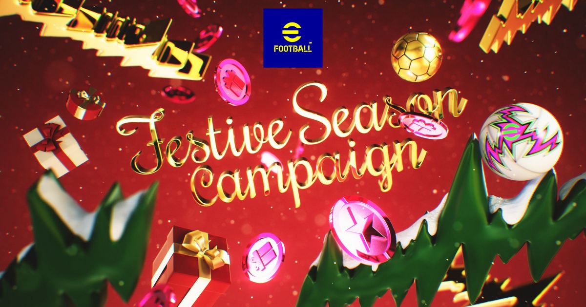 ร่วมฉลองไปด้วยกัน! “Festive Season Campaign” ได้เริ่มต้นขึ้นใน eFootball™ แล้ว