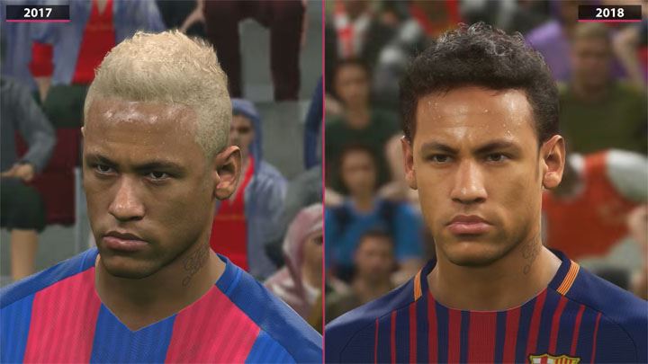 งานดี! มาดูวีดีโอเปรียบเทียบเกม PES 2017 และ 2018 กัน