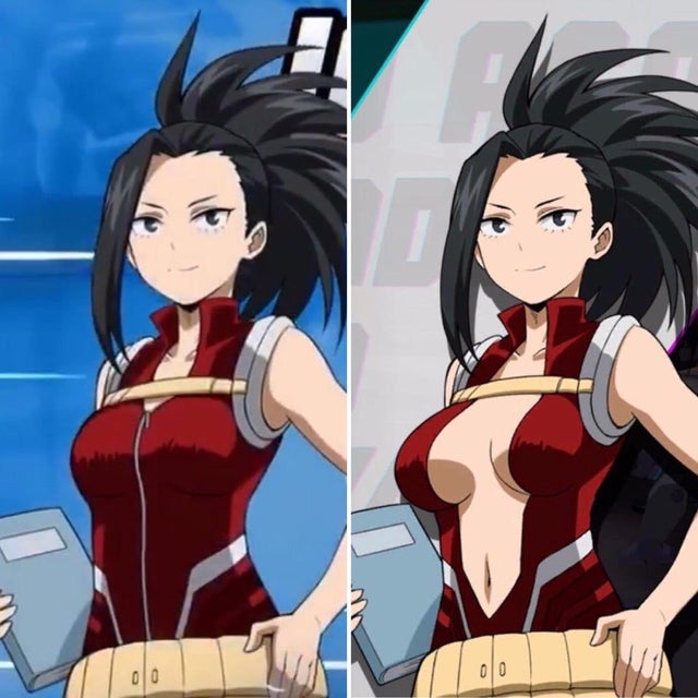 ภาพโปรโมตเกม My Hero Academia เปลี่ยนชุด Momo ให้มิดชิดขึ้น 2 ภาพโปรโมตเกม My Hero Academia เปลี่ยนชุด Momo ให้มิดชิดขึ้น