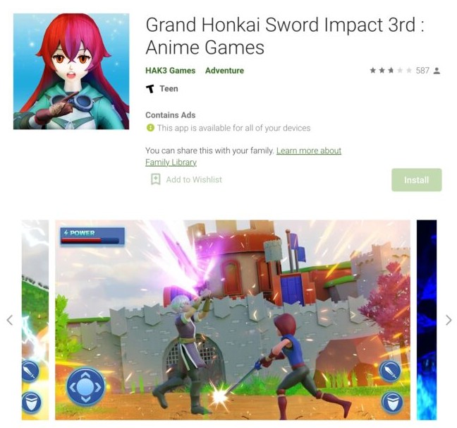 มาได้ไง ! Grand Honkai Sword Impact 3rd นี่มันเกมก๊อปชัด ๆ