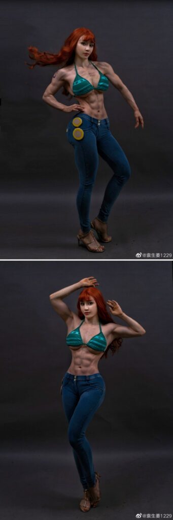 พบคอสเพลย์ Nami จาก One Piece หุ่นอย่างล่ำ!