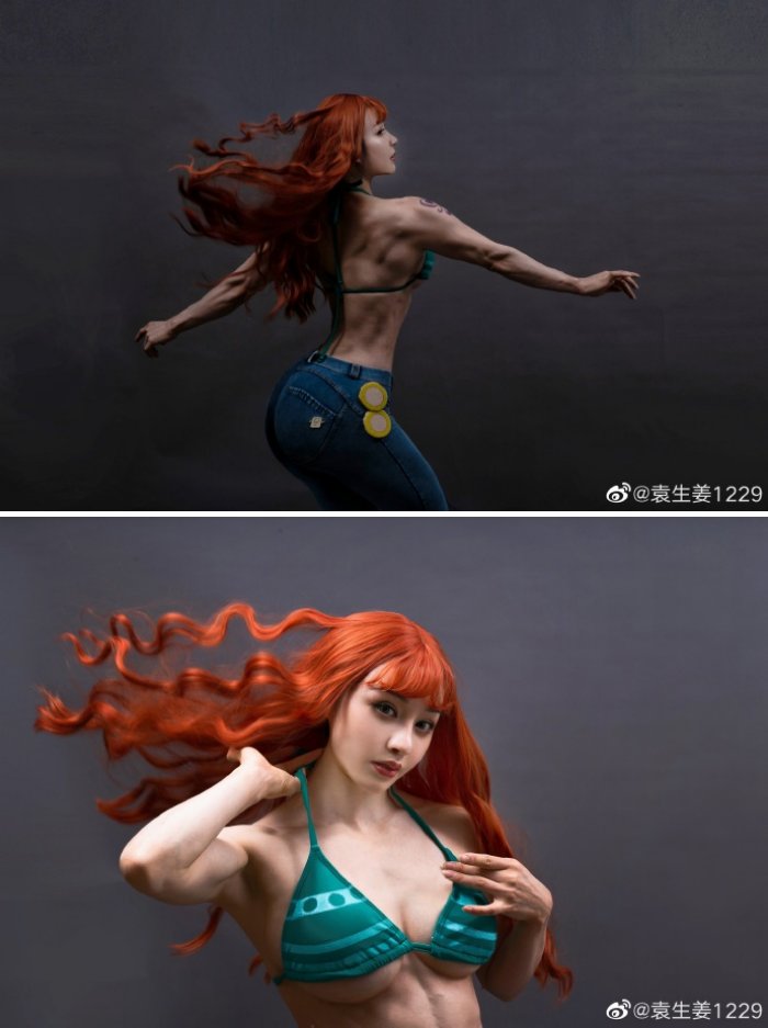 พบคอสเพลย์ Nami จาก One Piece หุ่นอย่างล่ำ!
