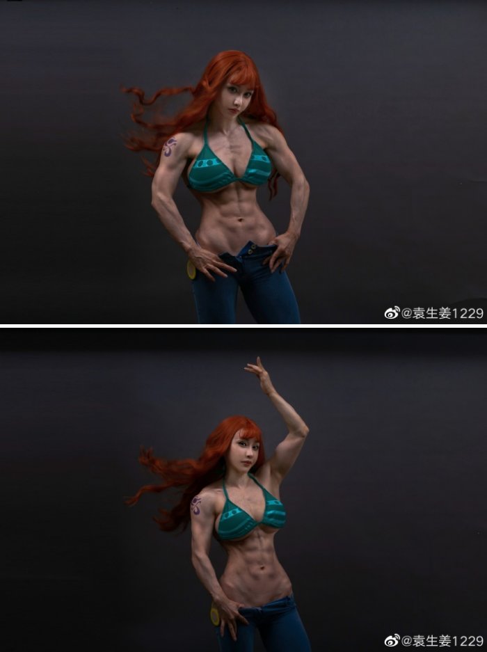 พบคอสเพลย์ Nami จาก One Piece หุ่นอย่างล่ำ!