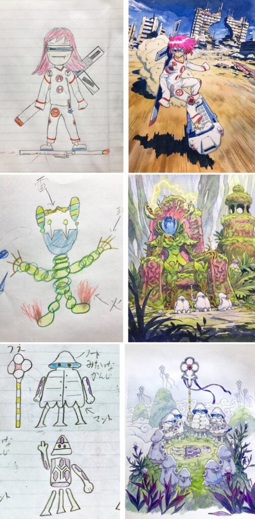 พ่อสุดคูลออกแบบมอนสเตอร์สุดเท่จากภาพของลูก