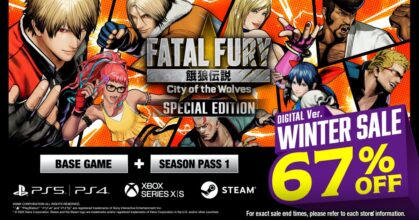 ลดราคา 67% กับ FATAL FURY: City of the Wolves เวอร์ชั่น Steam,PlayStation และ Xbox
