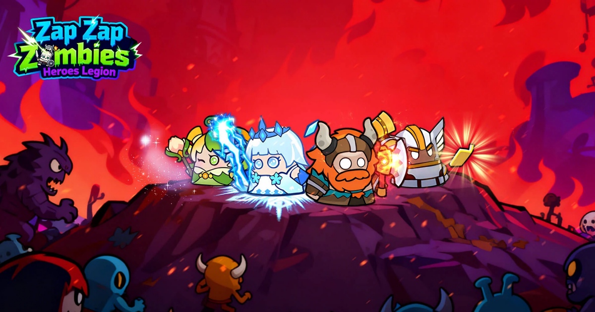 Zap Zap Zombies: Heroes Legion เปิดให้ลงทะเบียนล่วงหน้าบนสโตร์ไทยแล้ว 1 Zap Zap Zombies
