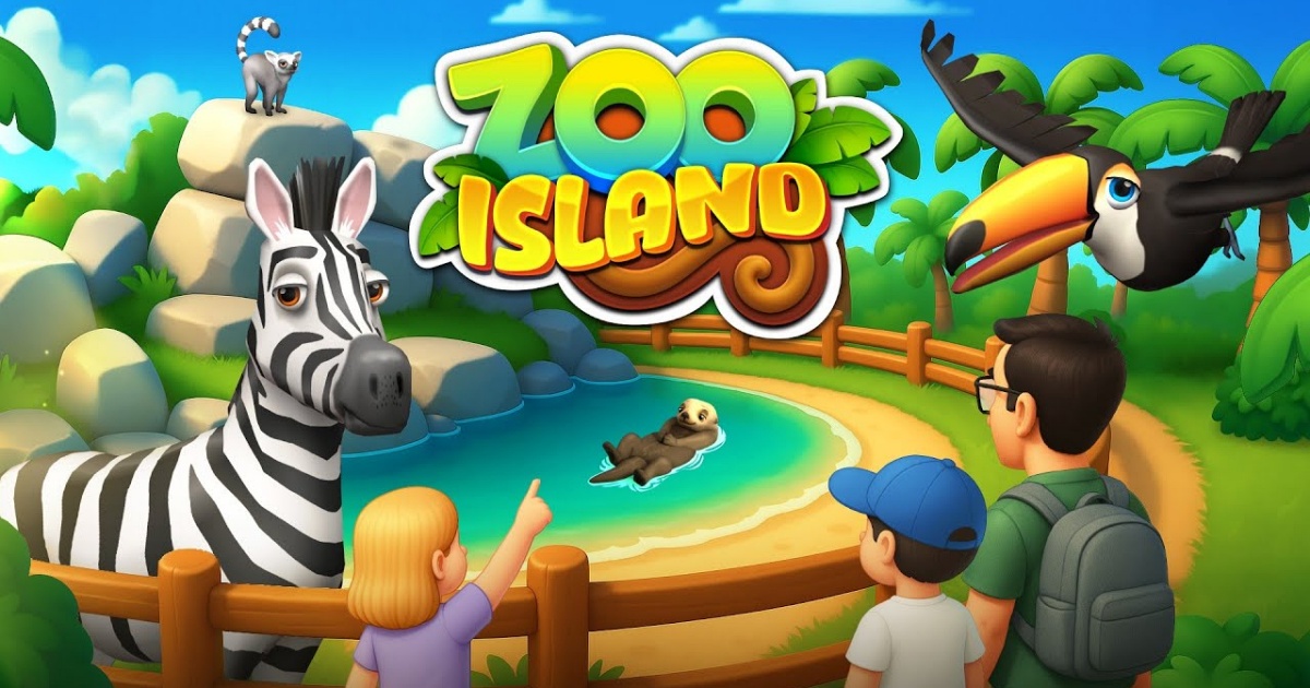 Zoo Island: Wild Family Park เปิดให้บริการบนสโตร์ไทยแล้ว 1 Zoo Island