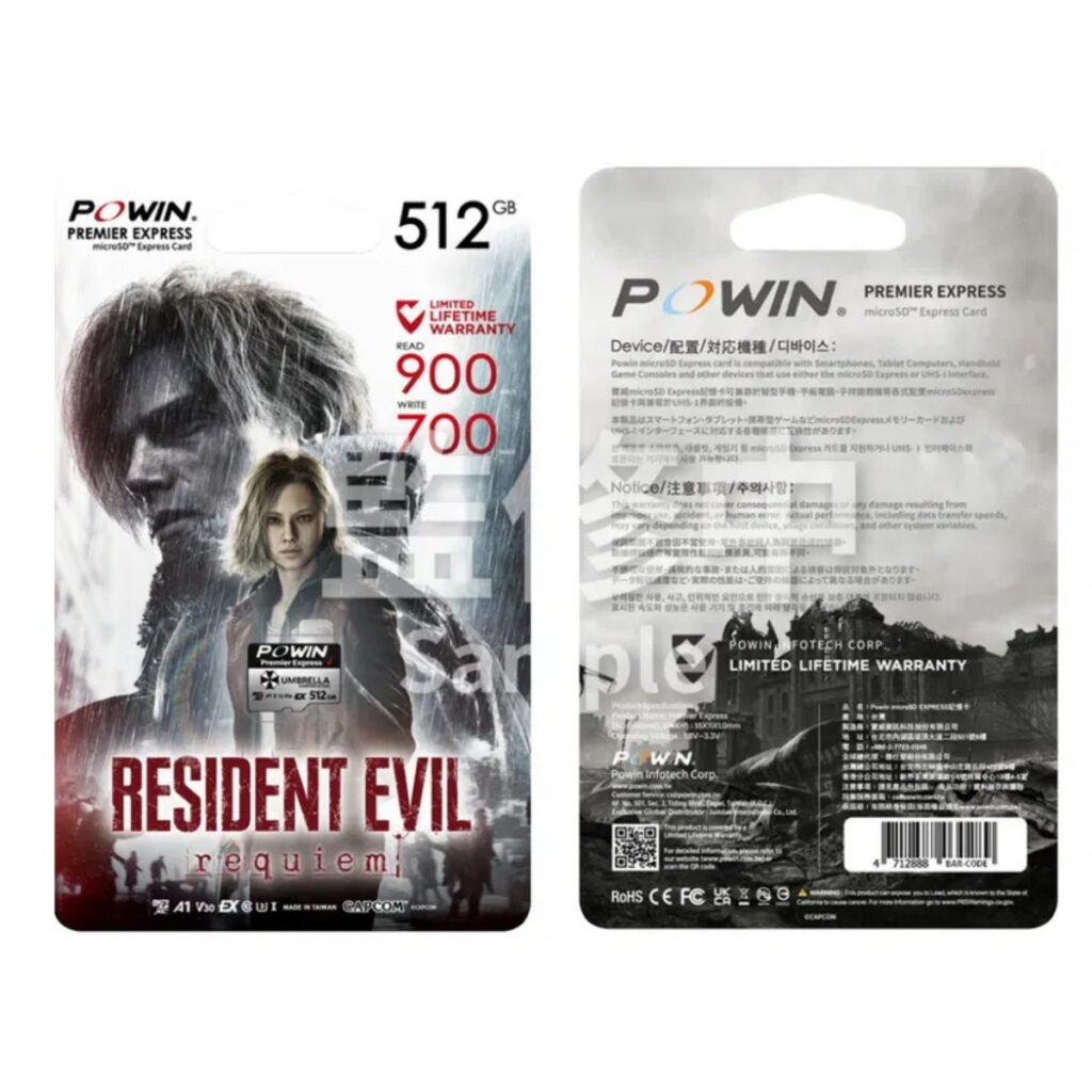 เล่นใหญ่! Resident Evil Requiem เปิดตัว microSD Express ลายพิเศษสำหรับ​ Switch 2
