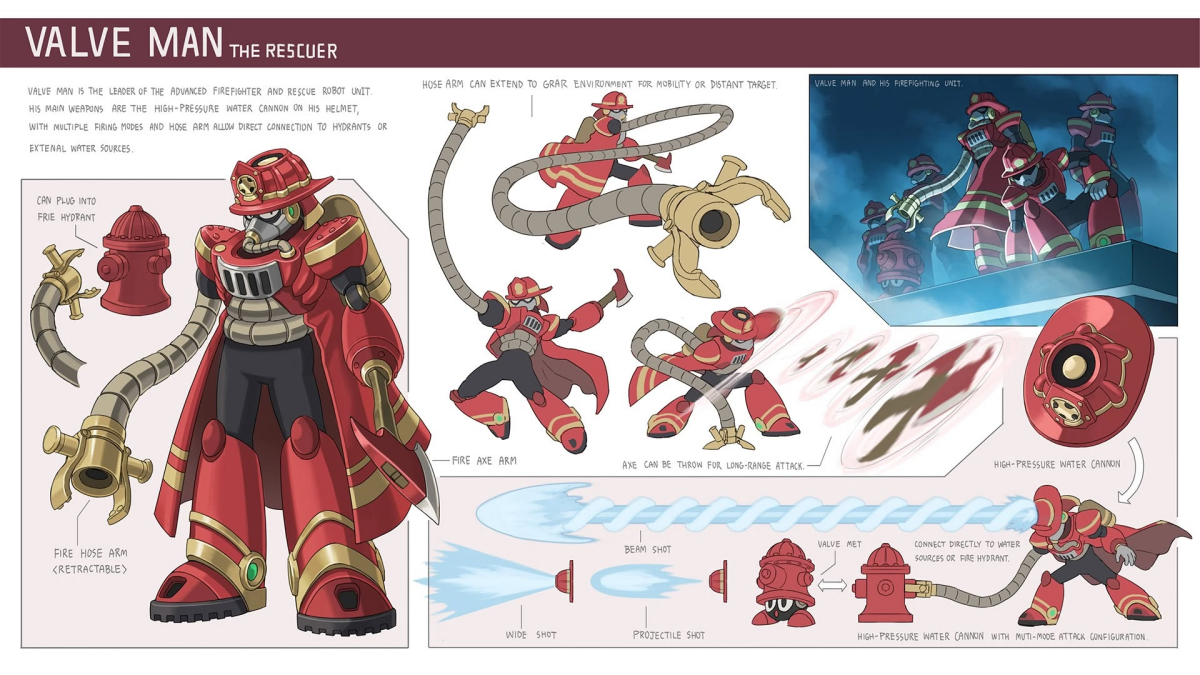 อย่างโหด! Valve Man บอสคนไทยออกแบบเข้ารอบสุดท้ายใน Mega Man Dual Override