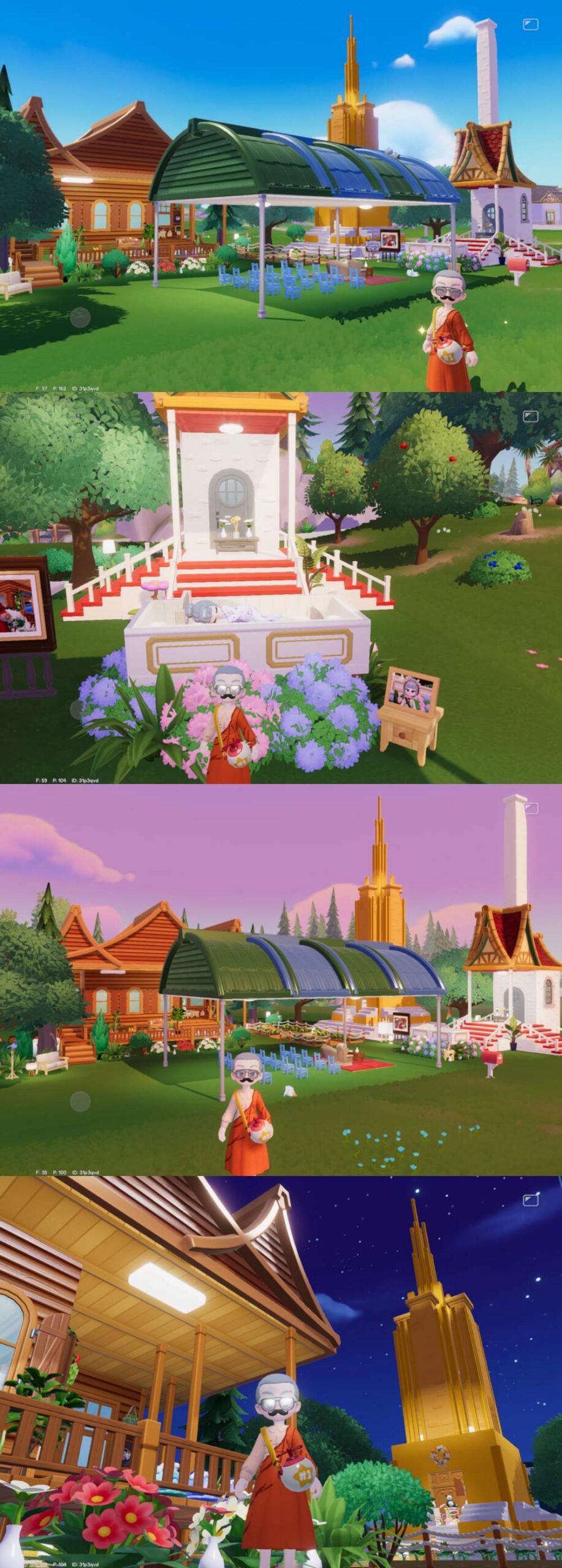 คนไทยทำถึง! เปลี่ยนโลก Heartopia ให้เป็น 'วัดไทย' 3 Heartopia