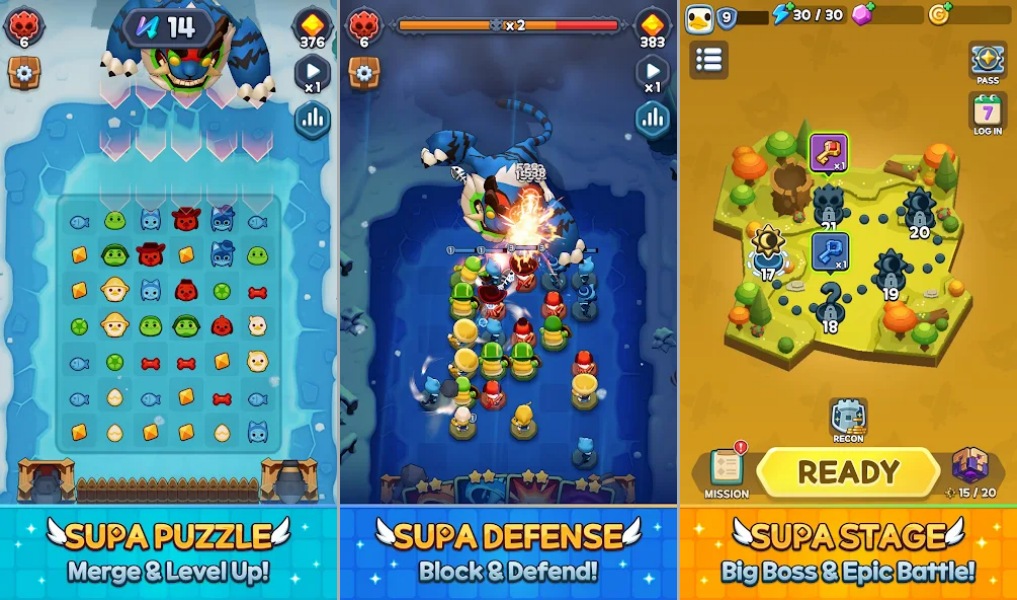 SupaMerge เปิดให้ลงทะเบียนล่วงหน้าบนสโตร์ไทยแล้ว 3 SupaMerge