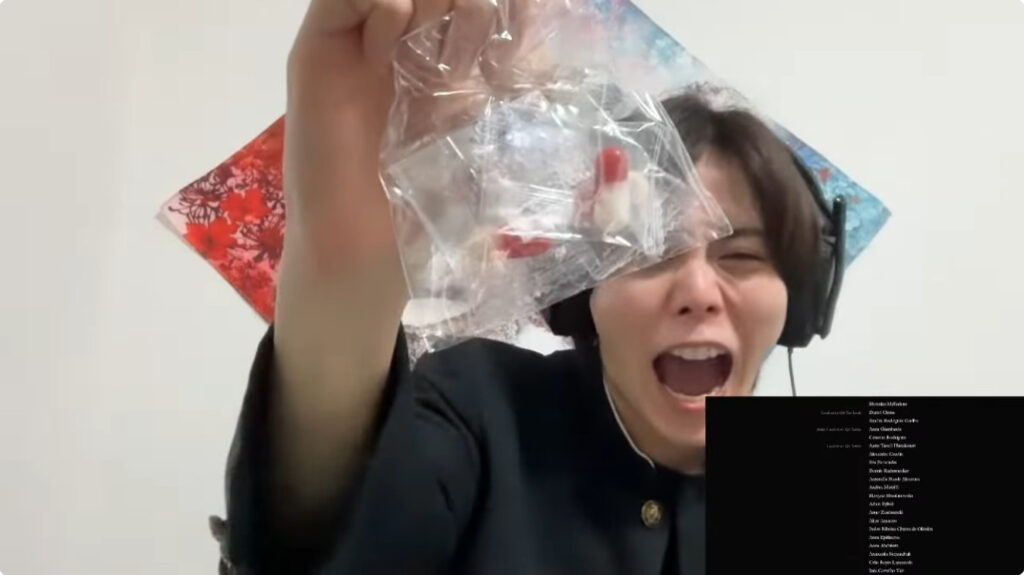 ความฮาบังเกิดเมื่อ "นัตสึกิ โอซากิ" ผู้รับบท "ชู" ใน Silent Hill f เล่นเกมนี้จบ