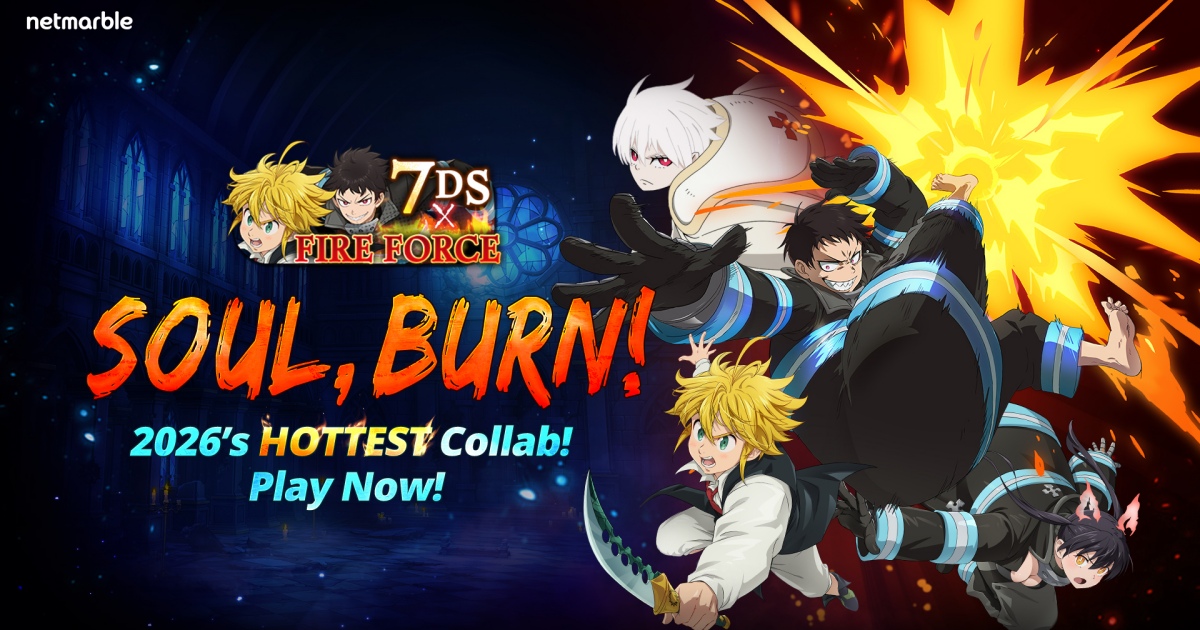 จักรวาล The Seven Deadly Sins: Grand Cross ต้อนรับคอลลาโบ ‘หน่วยผจญคนไฟลุก’ 1 จักรวาล The Seven Deadly Sins: Grand Cross ต้อนรับคอลลาโบ ‘หน่วยผจญคนไฟลุก’