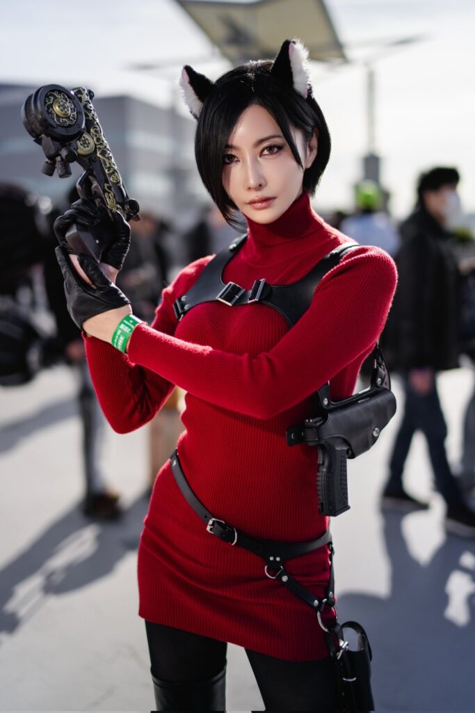 Tsukishima Kei คอสเพลย์เยอร์สาววัย 48 ที่เหมือนกับ Ada Wong
