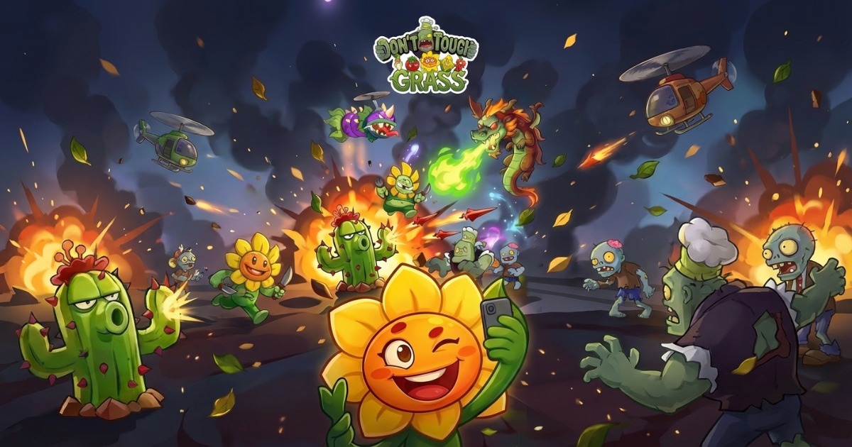 Don't Touch Grass เปิดลงทะเบียนล่วงหน้าสโตร์ไทย 1 Don't Touch Grass