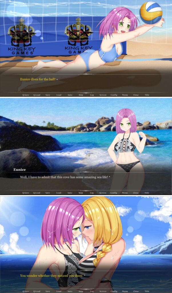 Slice of Life Yuri Eroge King of Volleyball ตบสนั่นหาด รักสนั่นหัวใจ