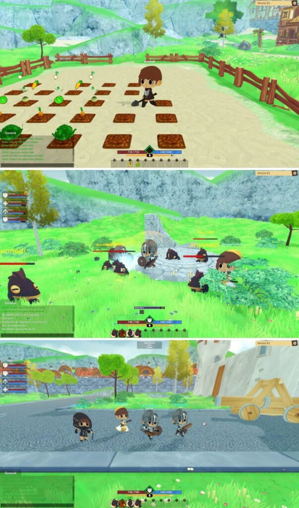 Cinderstone Online เกม MMORPG ภาพสดใสน่ารักสไตล์ 2 มิติ