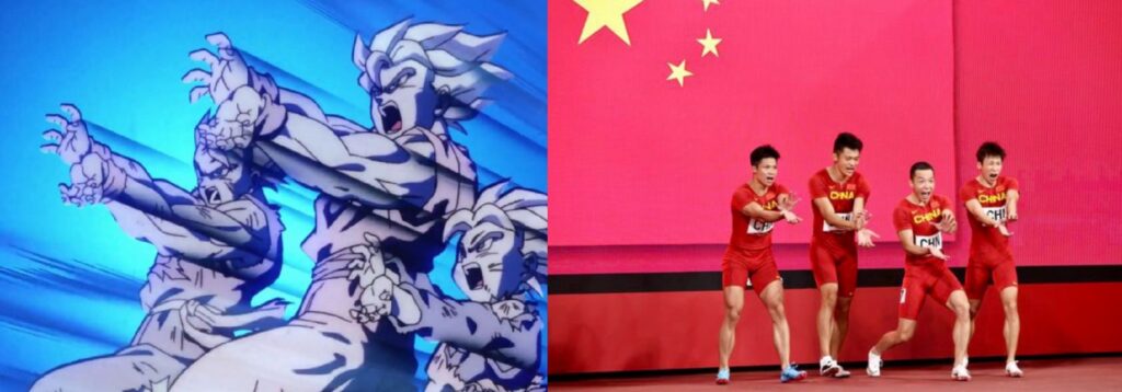 รวมช็อตเด็ดนักกีฬา โพสท่าจากการ์ตูนและเกมในโอลิมปิกโตเกียว