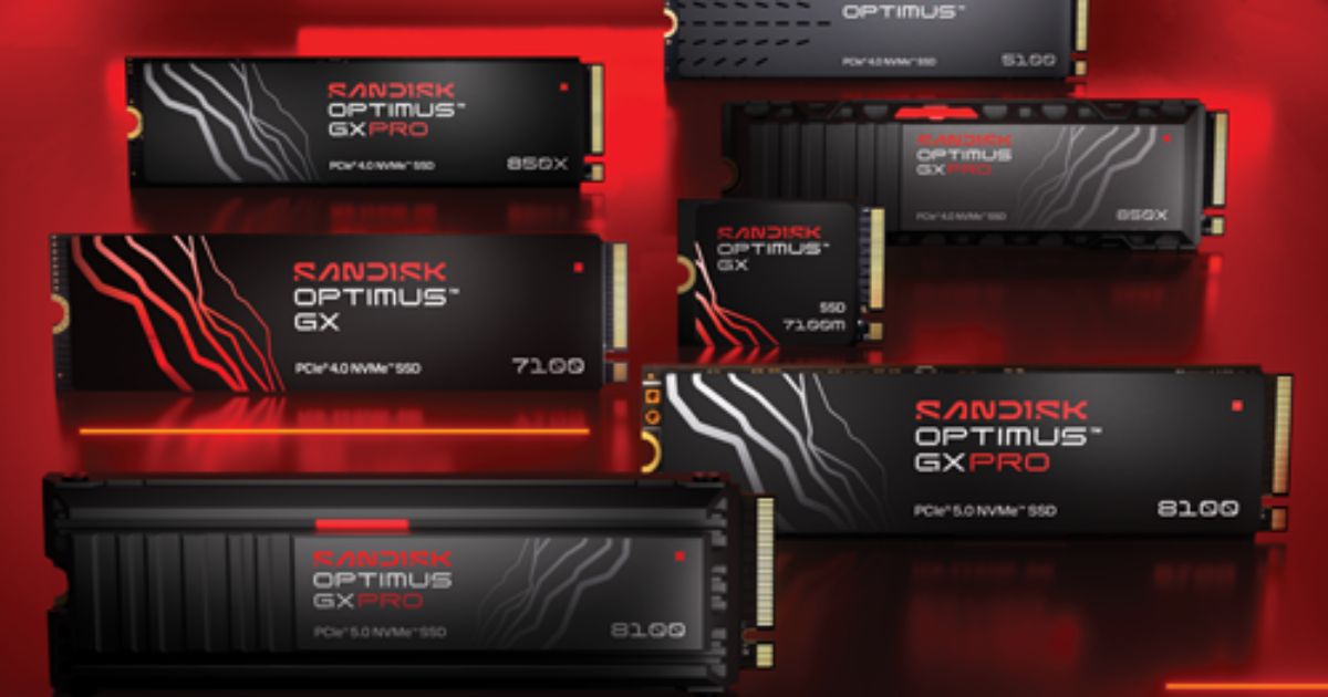 Sandisk เปิดตัวแบรนด์ “SANDISK Optimus™” กลุ่มผลิตภัณฑ์SSD ใหม่