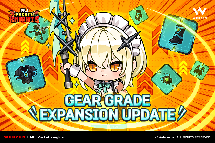WEBZEN เริ่มปีใหม่ด้วยอัปเดตขยายคอนเทนต์ เกม ‘MU: Pocket Knights’