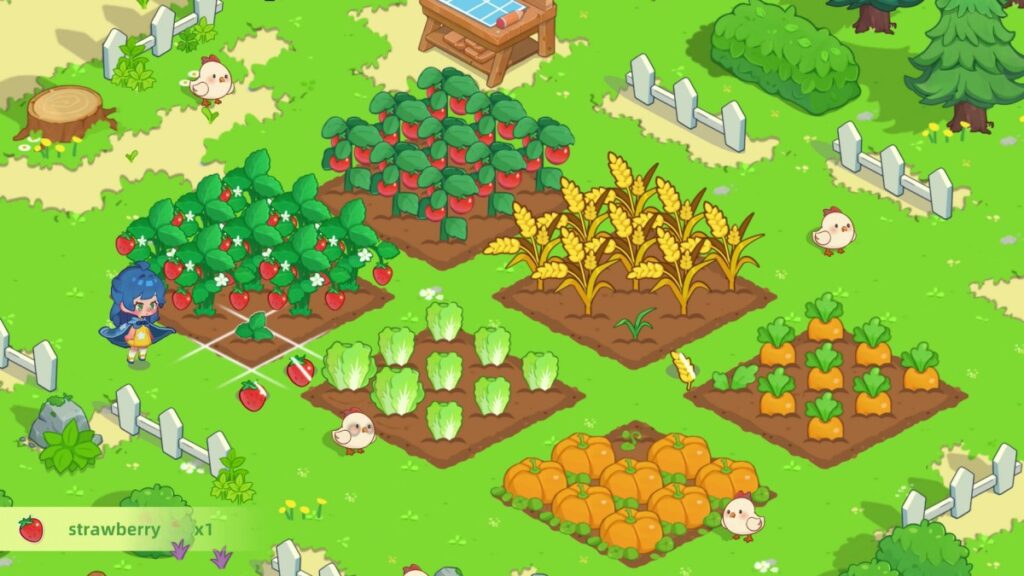 Blossom’s Grove เกมเรียนภาษาอังกฤษผ่านการทำฟาร์ม

