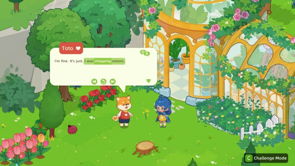 Blossom’s Grove เกมเรียนภาษาอังกฤษผ่านการทำฟาร์ม


