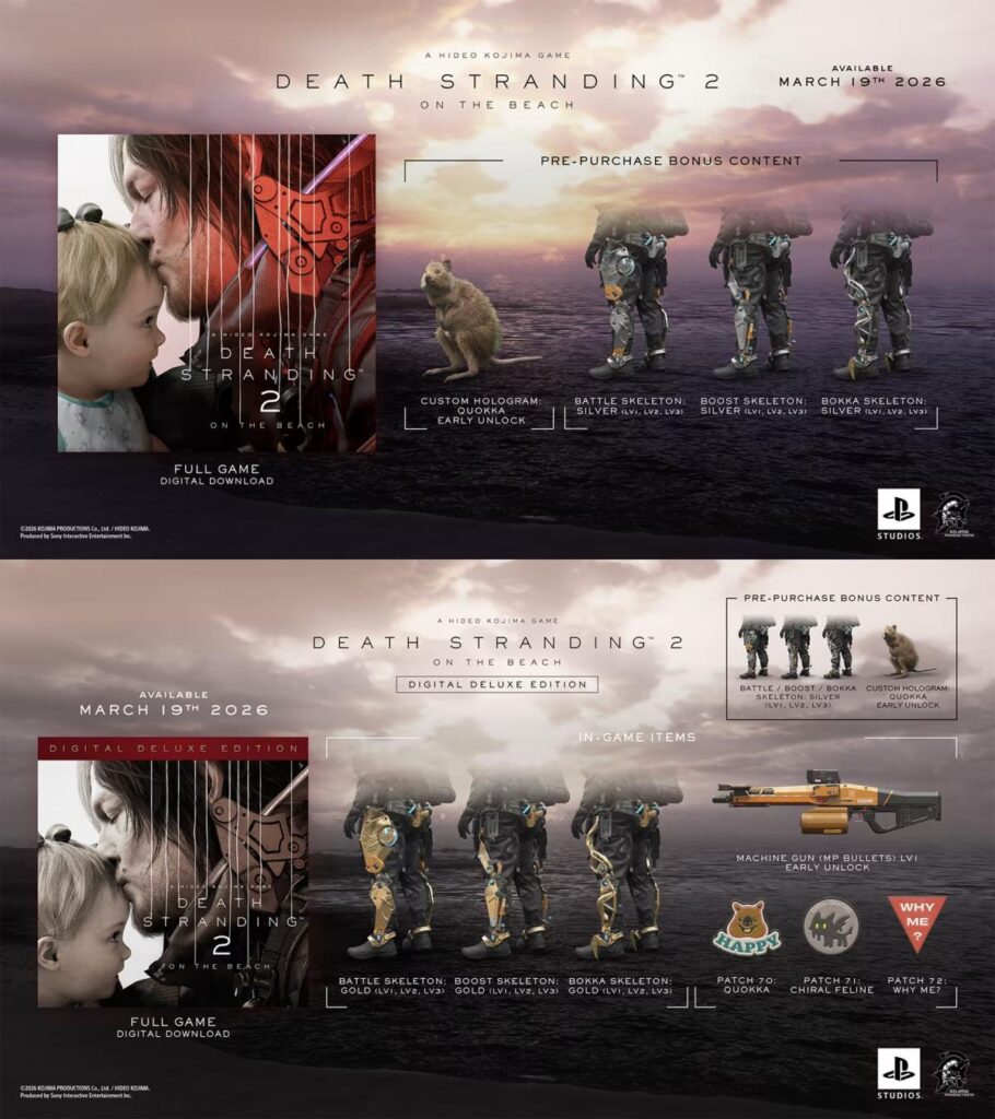 Death Stranding 2: On the Beach ประกาศลง PC มี.ค. นี้