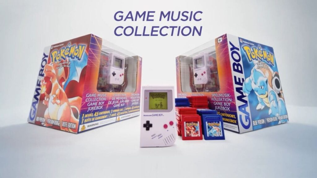 เปิดตัวเครื่องเล่นเพลง Pokémon Game Music Collection