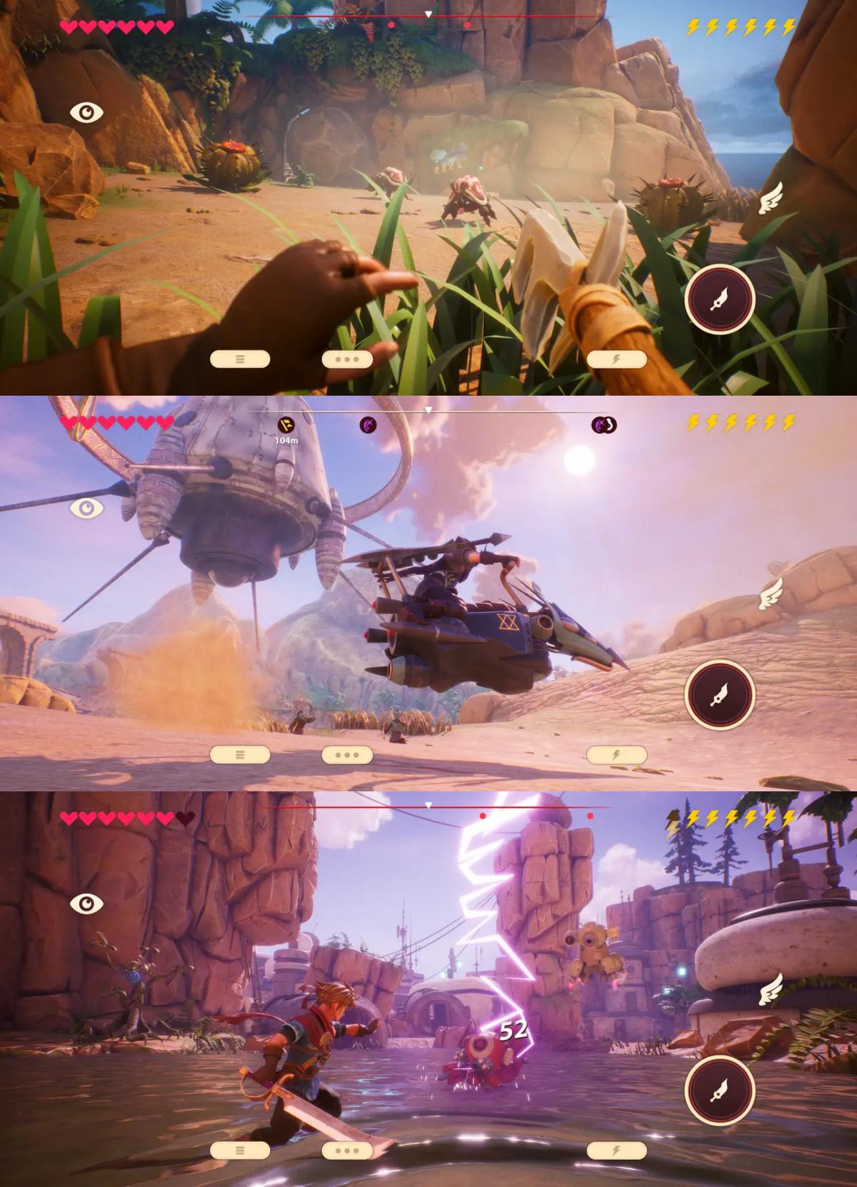 ข้อมูล Oceanhorn 3 เกม รูปภาพ​ โหลด ลงทะเบียนล่วงหน้า