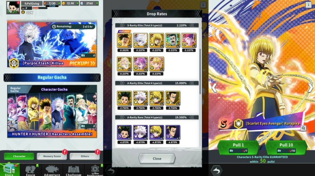 ส่องระบบที่น่าสนใจในเกม Hunter x Hunter: Nen x Survivor