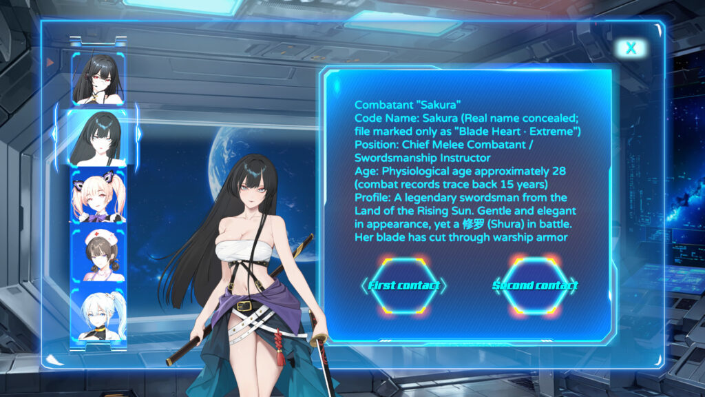 Mecha Harem: Bonds of the Abyss เกมยิงยานรบอวกาศ