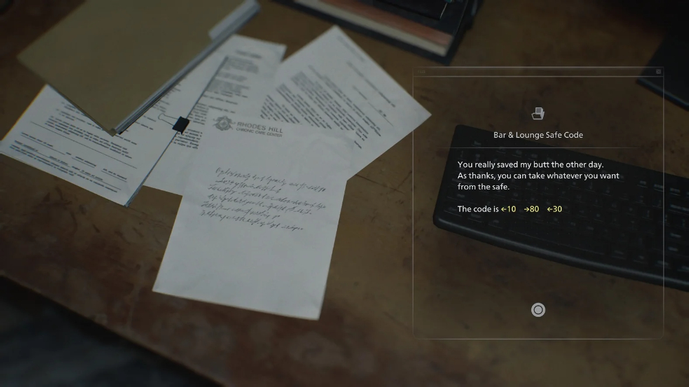 ไกด์ (เฉลย) รหัสตู้นิรภัยทั้งหมดในเกม Resident Evil Requiem