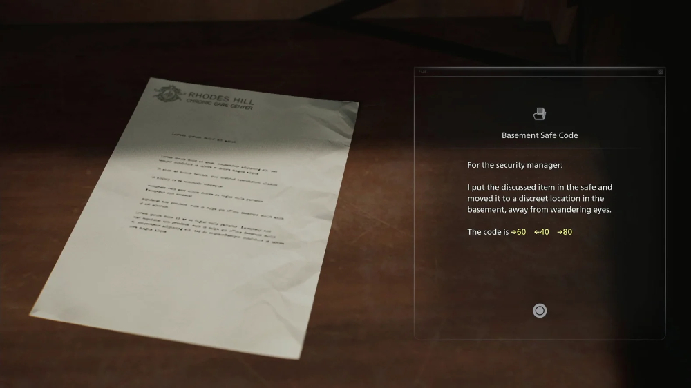 ไกด์ (เฉลย) รหัสตู้นิรภัยทั้งหมดในเกม Resident Evil Requiem