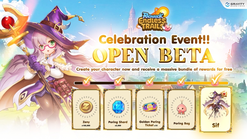Ragnarok Endless Trails : เปิดให้บริการอย่างเป็นทางการ Open Beta แล้ววันนี้ใน SEA 3 Ragnarok Endless Trails : เปิดให้บริการอย่างเป็นทางการ Open Beta แล้ววันนี้ใน SEA