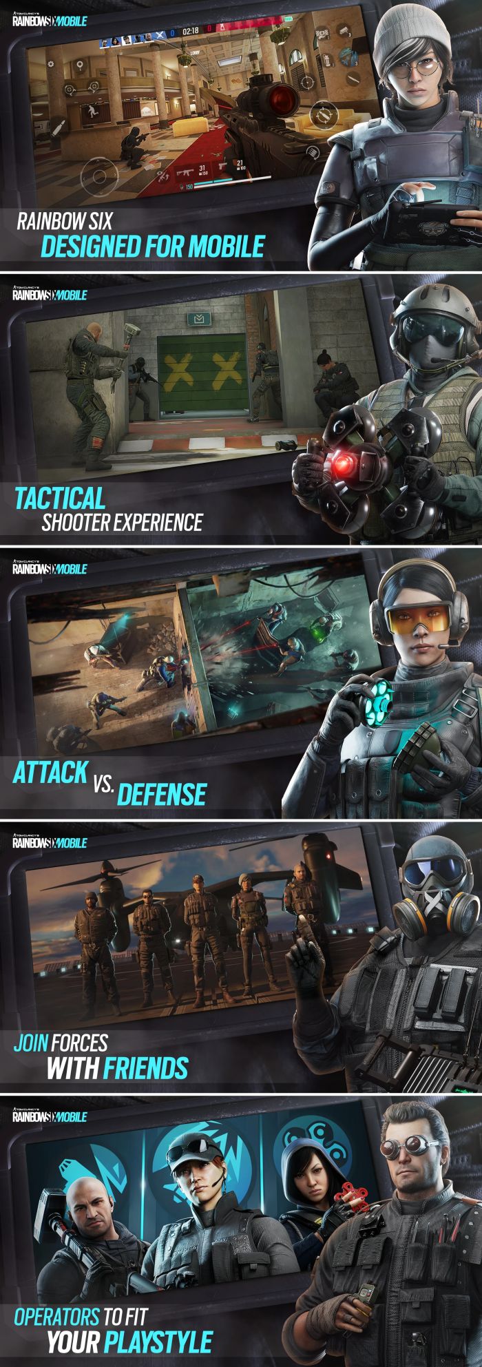 Rainbow Six Mobile เปิดให้เล่นฟรีทั้ง iOS/Android ทั่วโลกรวมถึงไทยแล้ว 5 Rainbow Six Mobile screenshot