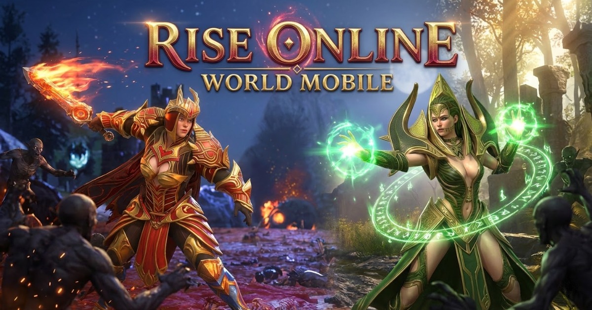 Rise Online World Mobile เปิดให้บริการแล้ว 1 Rise Online World Mobile