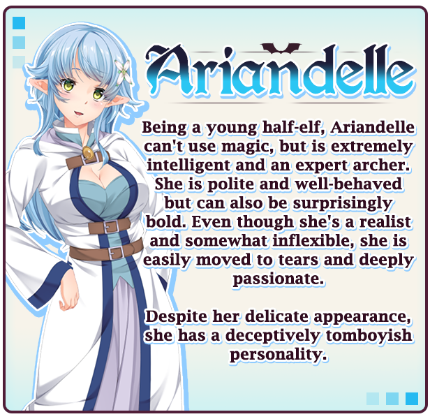 Succubus Crisis เกม Turn-based RPG มิตรภาพระหว่างซัคคิวบัสและฮาล์ฟเอลฟ์