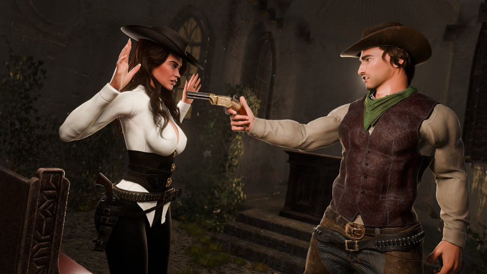 รับบทมือปราบสุดเก๋าปราบโจรสุดเซ็กซี่ใน WANTED: Wild Sluts