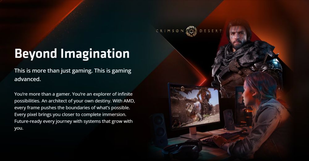 ก้าวเข้าสู่โลกของ Crimson Desert ไปกับ AMD