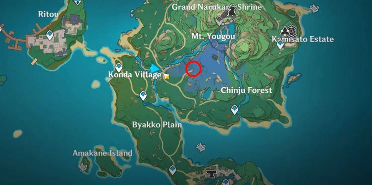 Genshin Impact : วิธีการไปวิหารที่ถูกทิ้งร้างแห่ง Konda Village