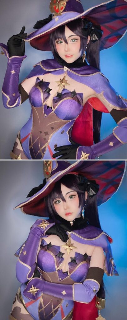 สาวไทยแปลงโฉมเป็น Mona จาก Genshin Impact