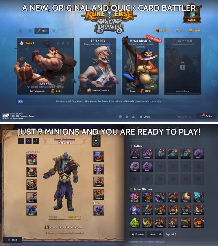 Runeverse: Sea Brawls เกม Card Battle เล่นง่ายจบไว!