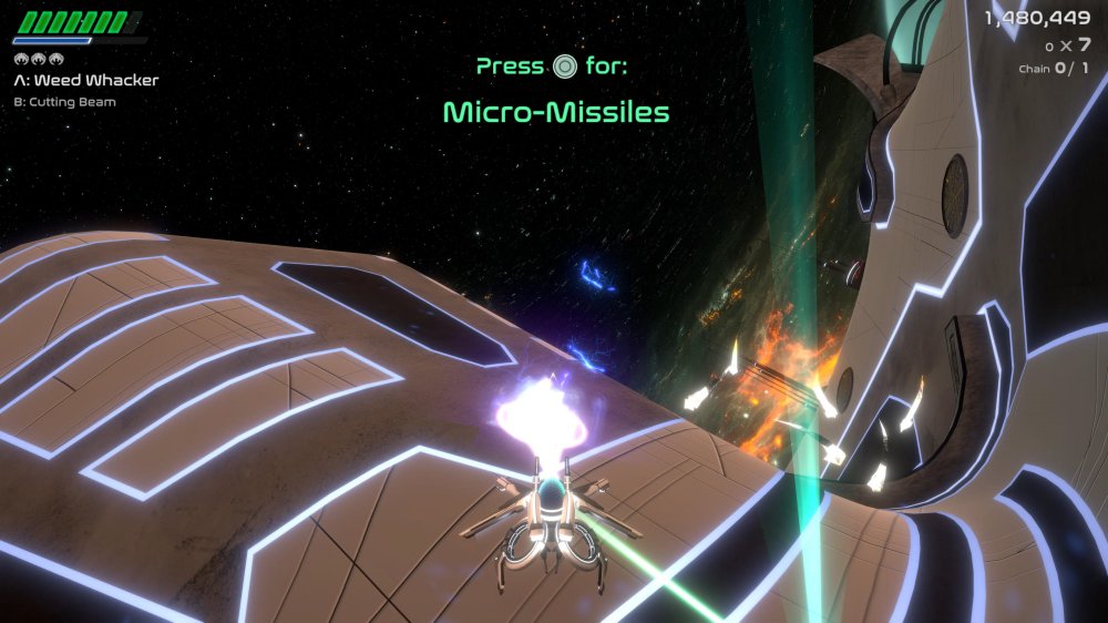 [รีวิว] Curved Space เกม Shoot ‘em Up ที่ขนอาวุธมาทั้งคลังแสง