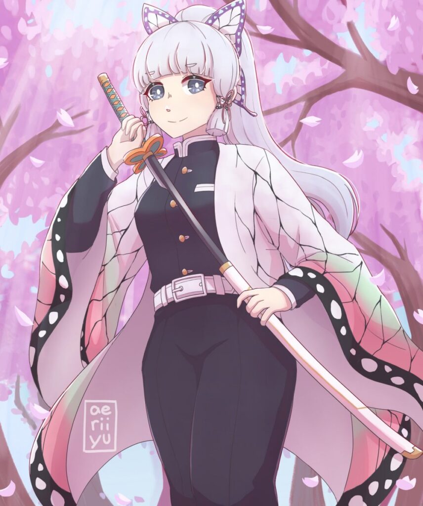 มาดูแฟนอาร์ต Ayaka x Shinobu ดาบพิฆาตอสูร