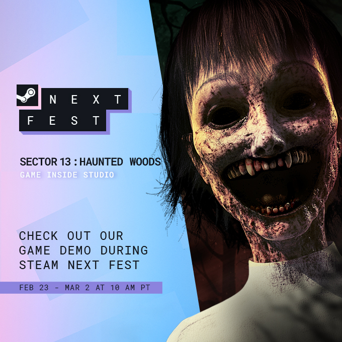 คนไทยทำถึง! ‘Sector 13: Haunted Woods’ เกมสยองขวัญ CO-OP ฝีมือคนไทย เปิดให้ทดลองเล่น Demo แล้ววันนี้บน Steam
