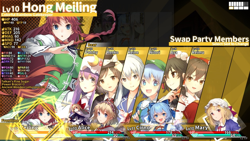 [รีวิว] Labyrinth of Touhou Tri บทพิสูจน์ความตึงของ DRPG ยุคใหม่